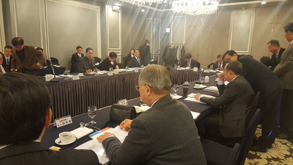 사총협 회장단 회의