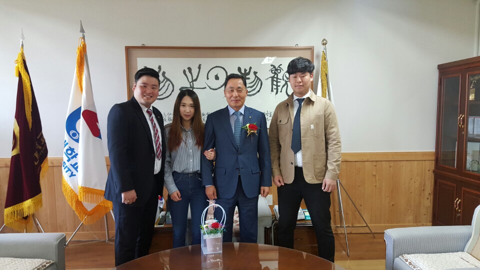 2017  스승의날 대의원회 학생들과 함께