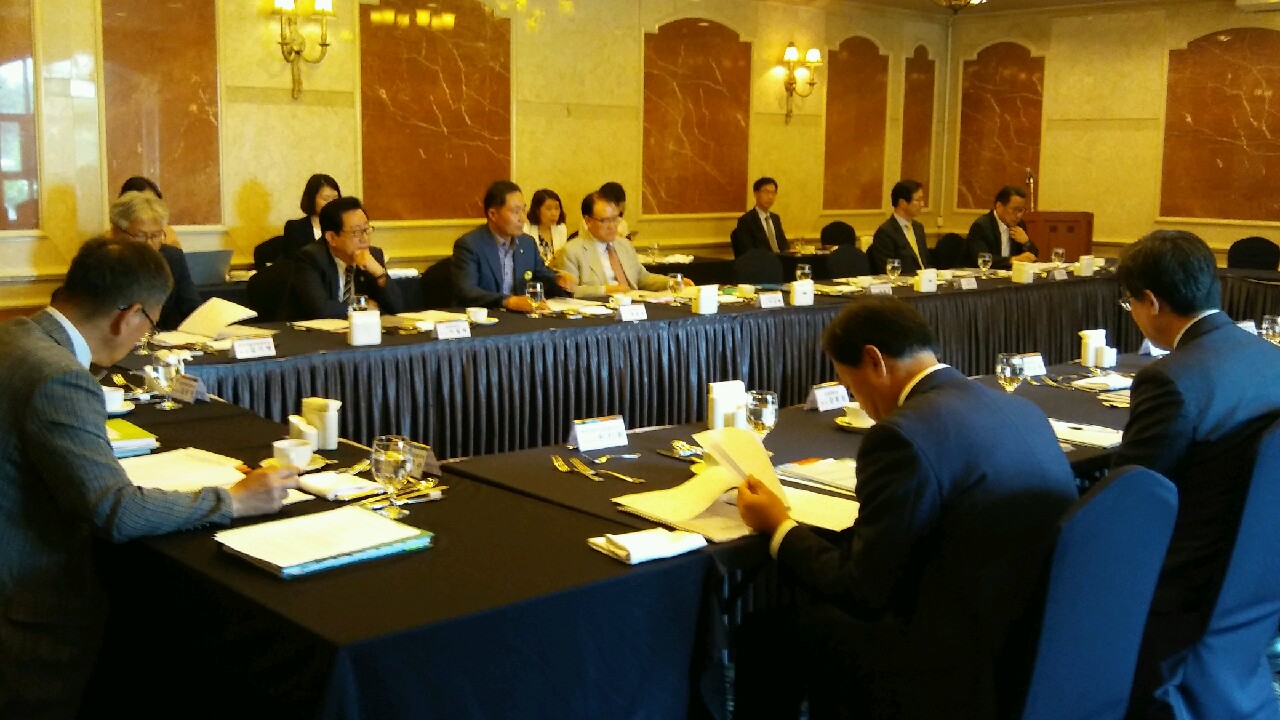 사총협 회장단회의 참석