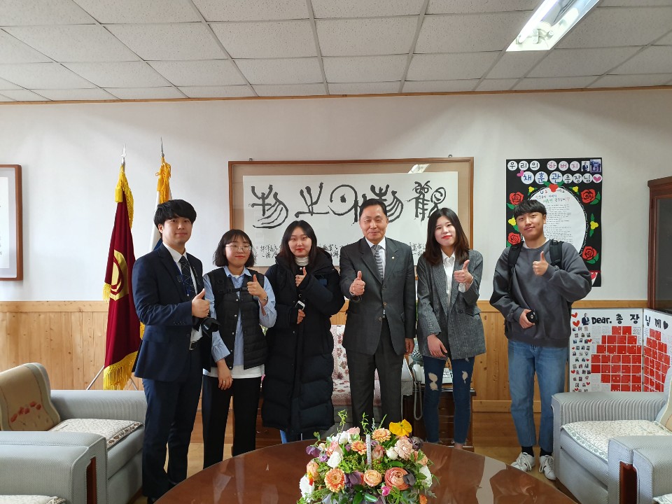 학보사  교내방송국  인터뷰