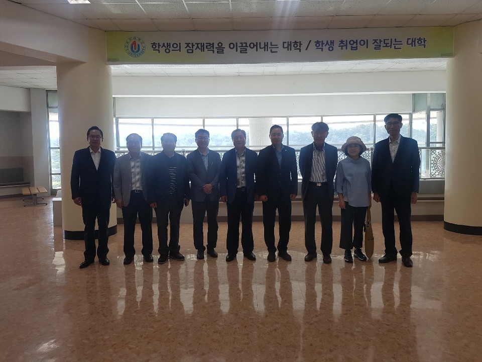 영동 건강예방 클러스터 협의 방문단